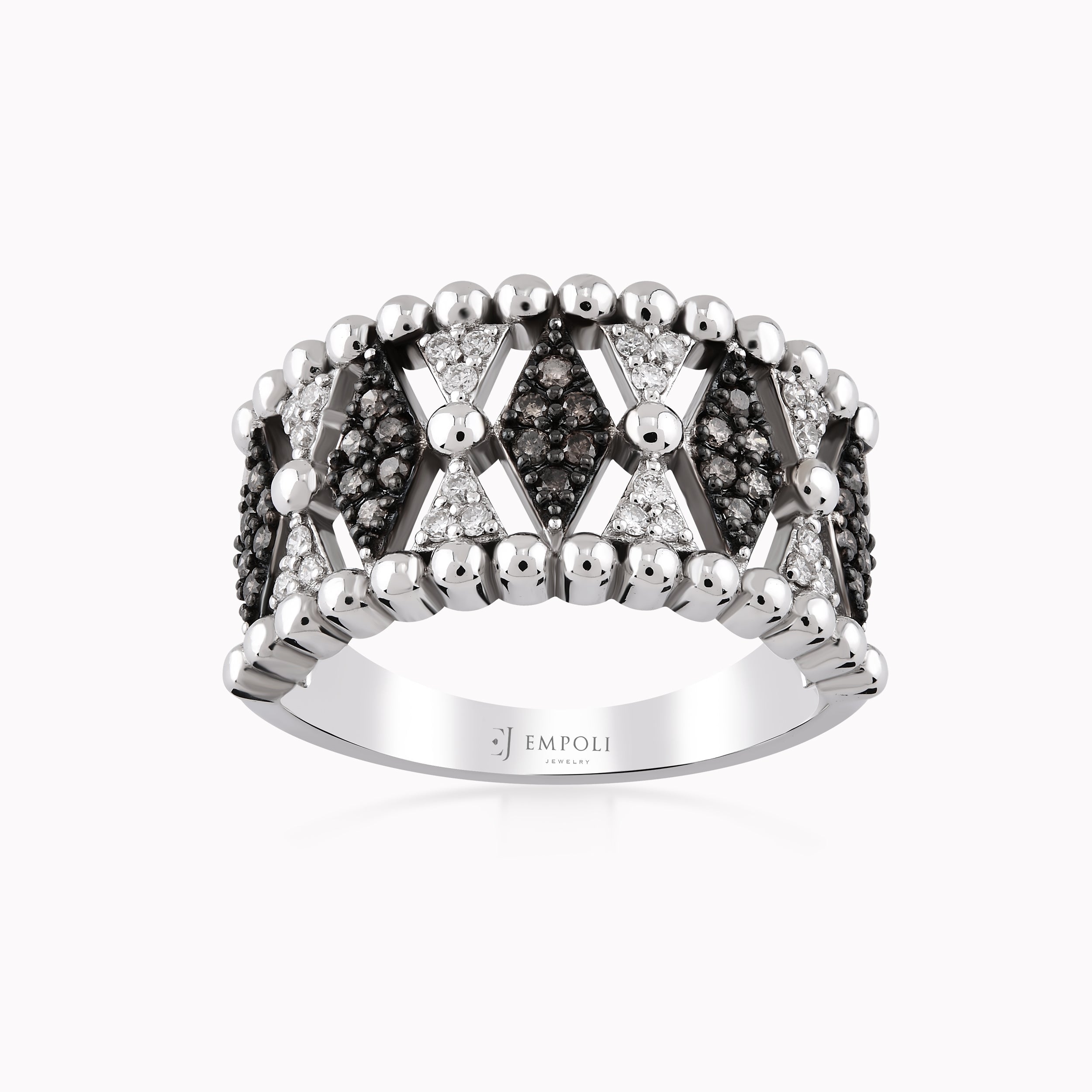 White Gold Ring 14K With Diamonds 0.35ct