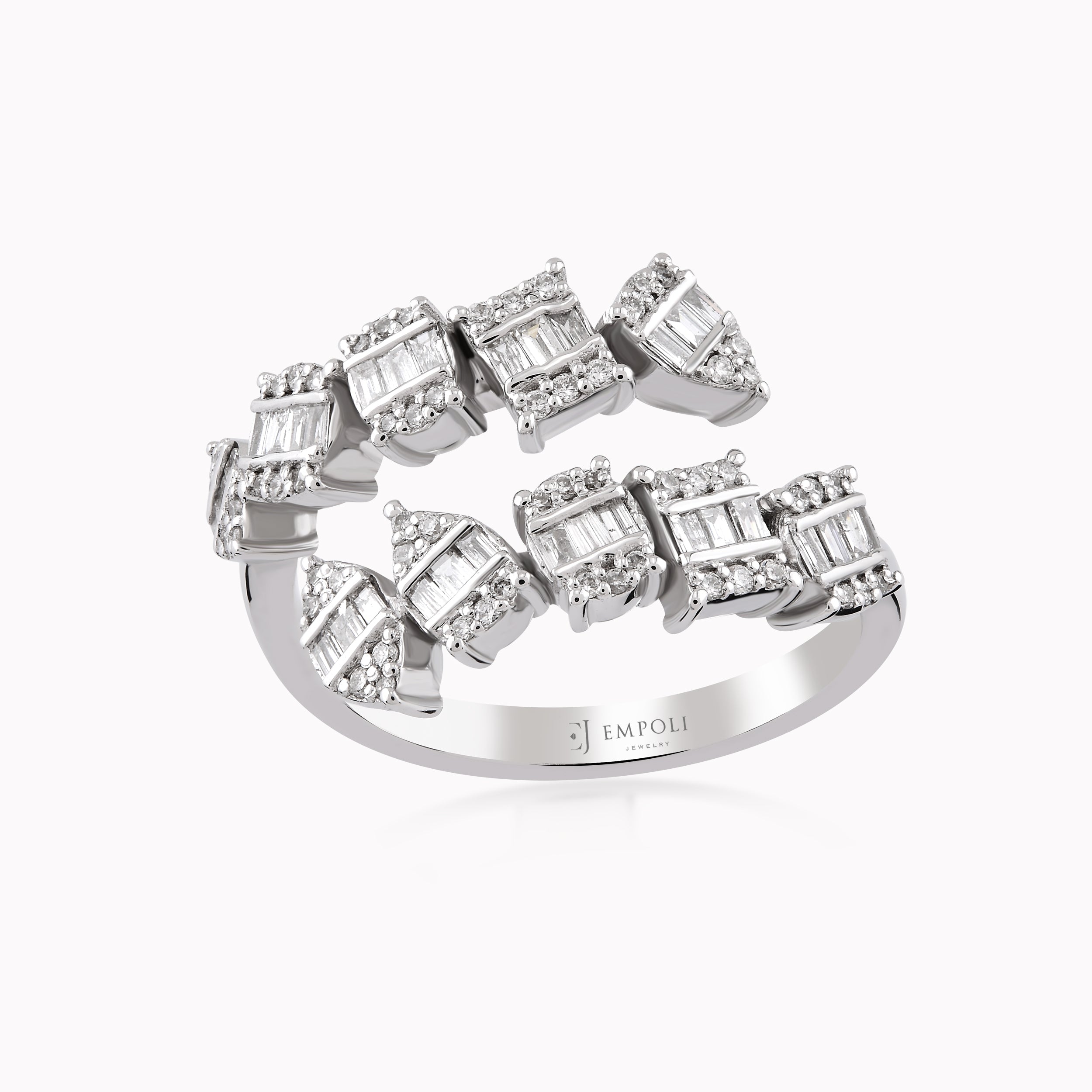 White Gold Ring 18K With Diamonds 0.45ct