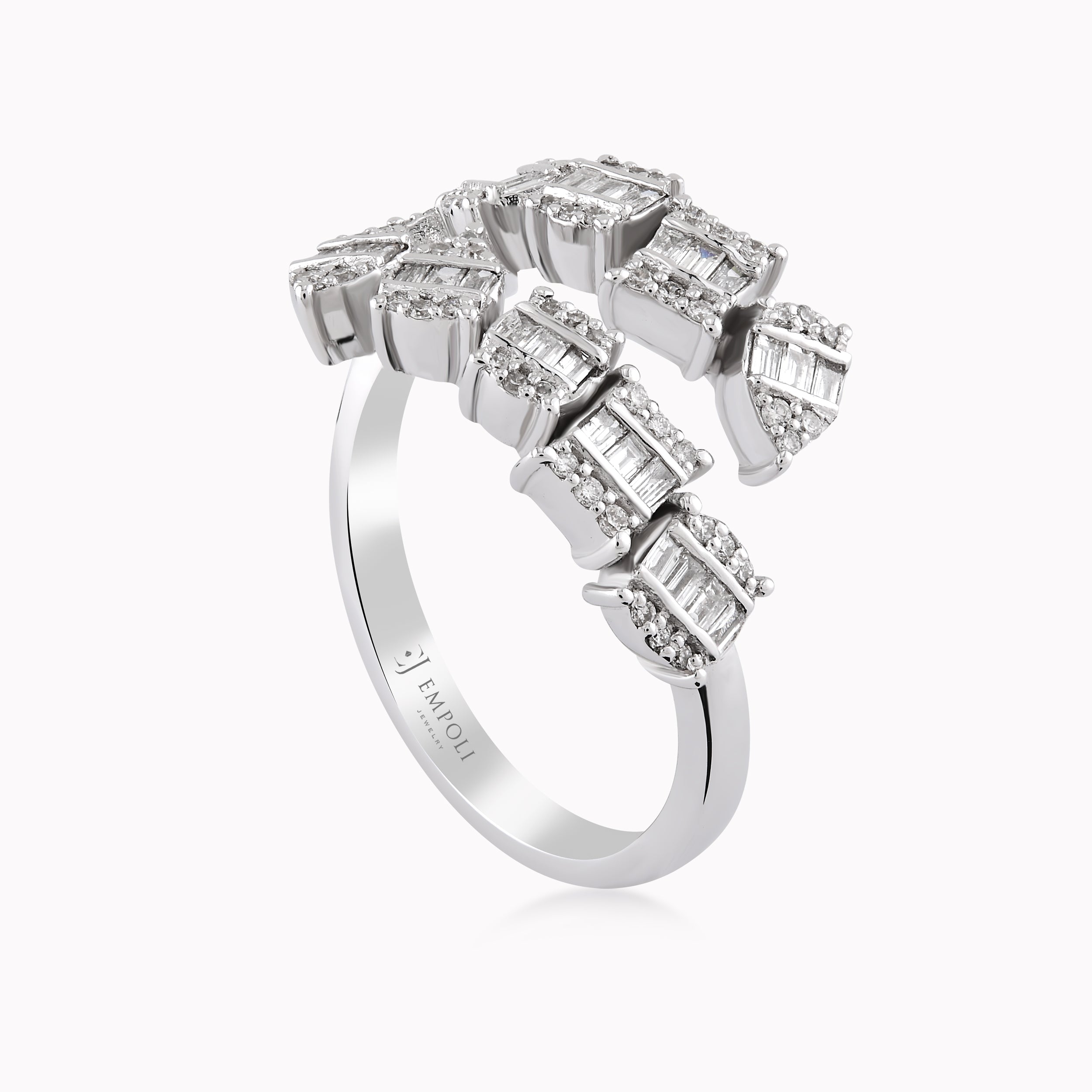 White Gold Ring 18K With Diamonds 0.45ct