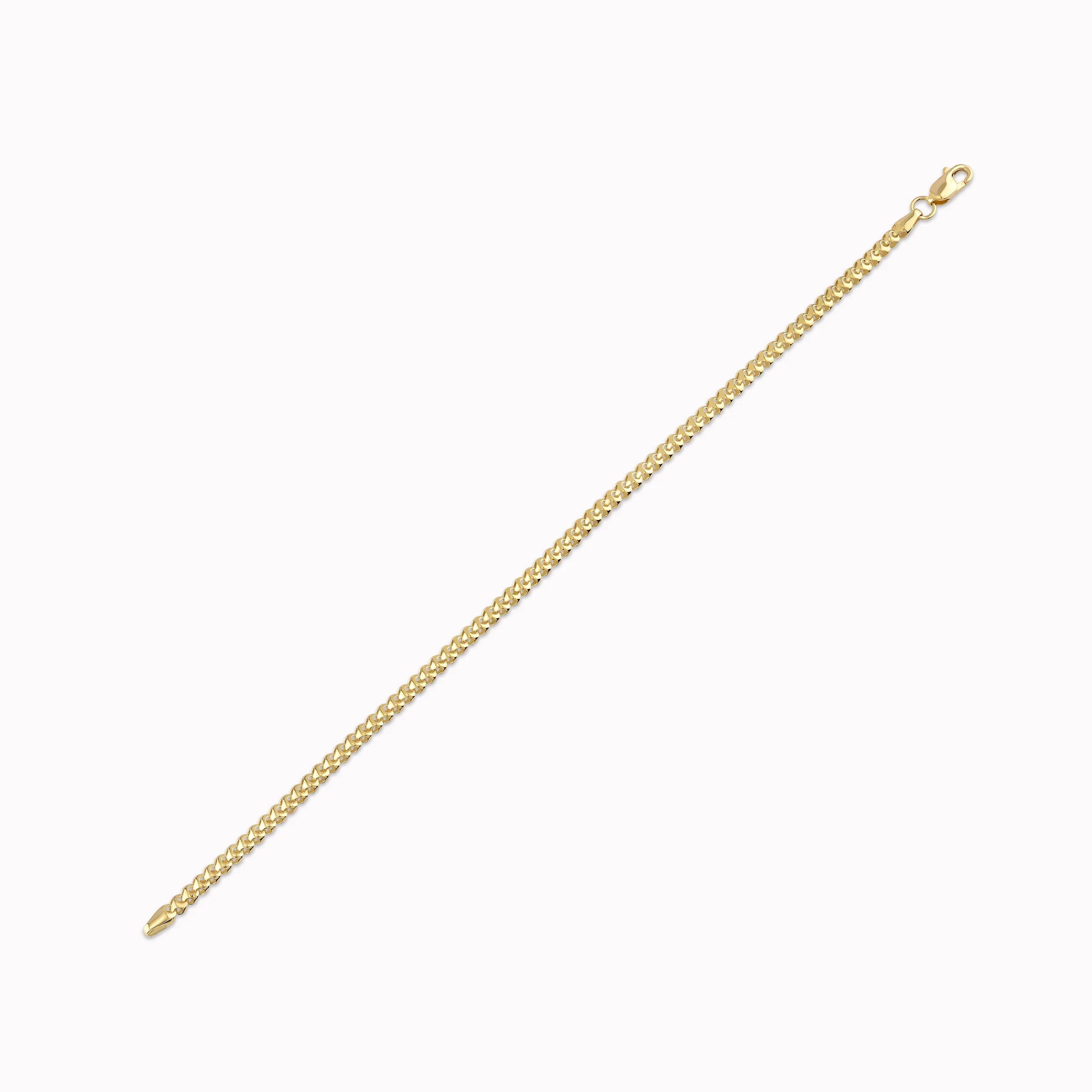 Yellow Gold Bracelet 14K Stylized 2.79gr
